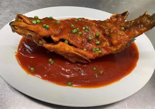 Deep Fried Fish with Tomato Sauce(A) (脆皮茄汁鱼)
